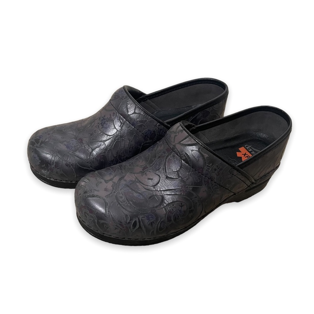 Dansko Professional Clog Black Purple 39 (8.5-9 US)